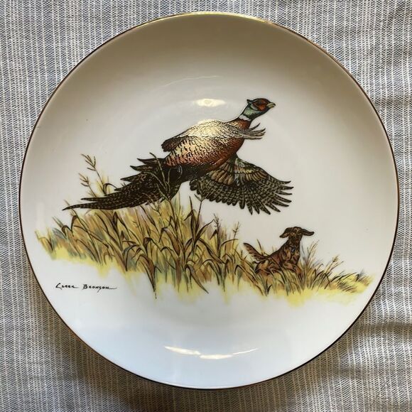 Clark Bronson Set of 6 Decorative Plates with Case - Picture 7 of 16